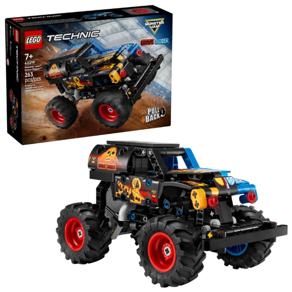 LEGO® Technic: Monster Jam™ Grave Digger™ tűz és jég (42219) kép 1