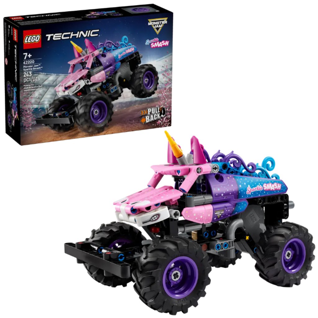 LEGO® Technic: Monster Jam™ Sparkle Smash™ - Hátrahúzhatós (42220) kép 1