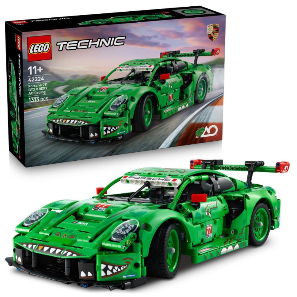 LEGO® Technic: Porsche 911 GT3 R REXY AO Racing autó (42224) kép 1
