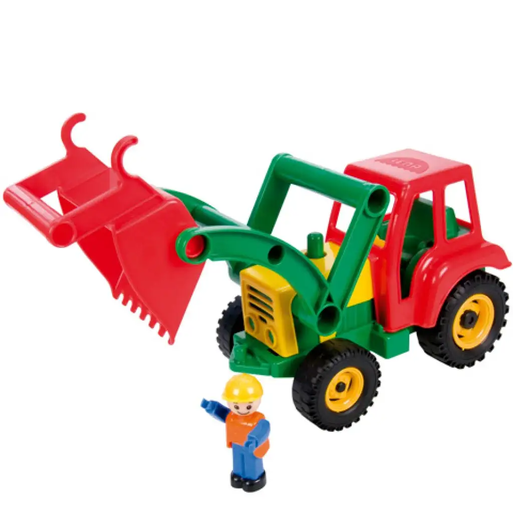 LENA: Homlokrakodó traktor figurával 35cm kép 2