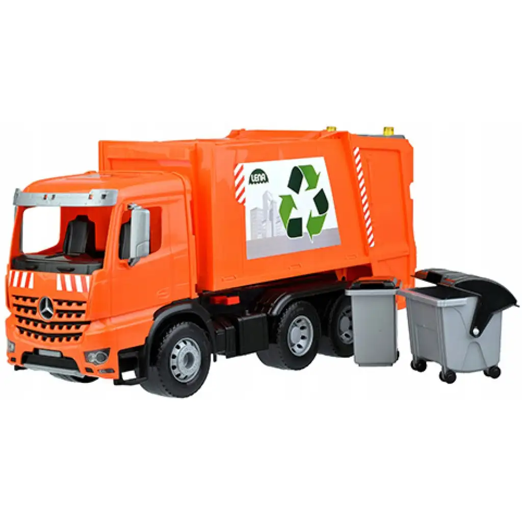 LENA: Mercedes Worxx Arocs szelektív hulladékszállító kukásautó 54cm kép 1