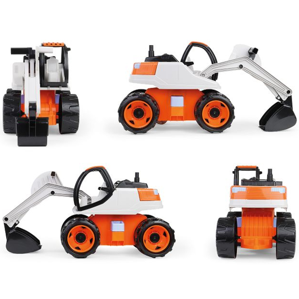 LENA: GIGA TRUCKS órás markoló narancssárga színben 63 cm kép 2