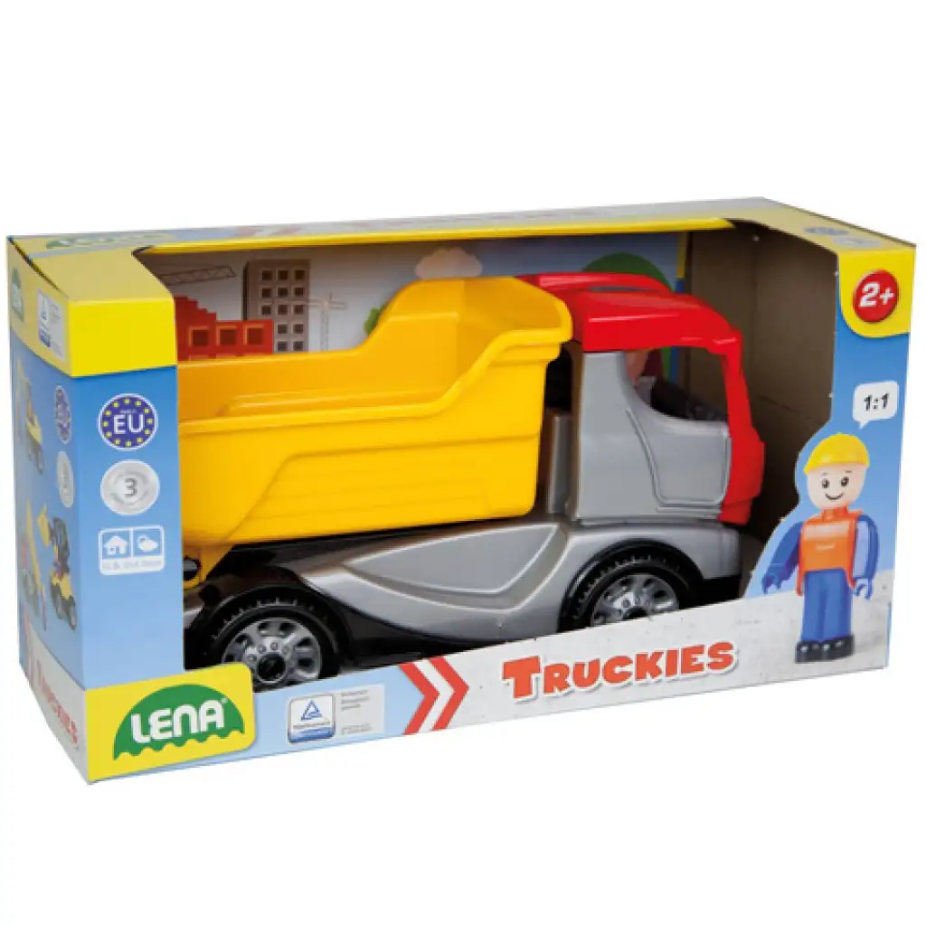LENA: Truckies dömper figurával 22cm kép 2