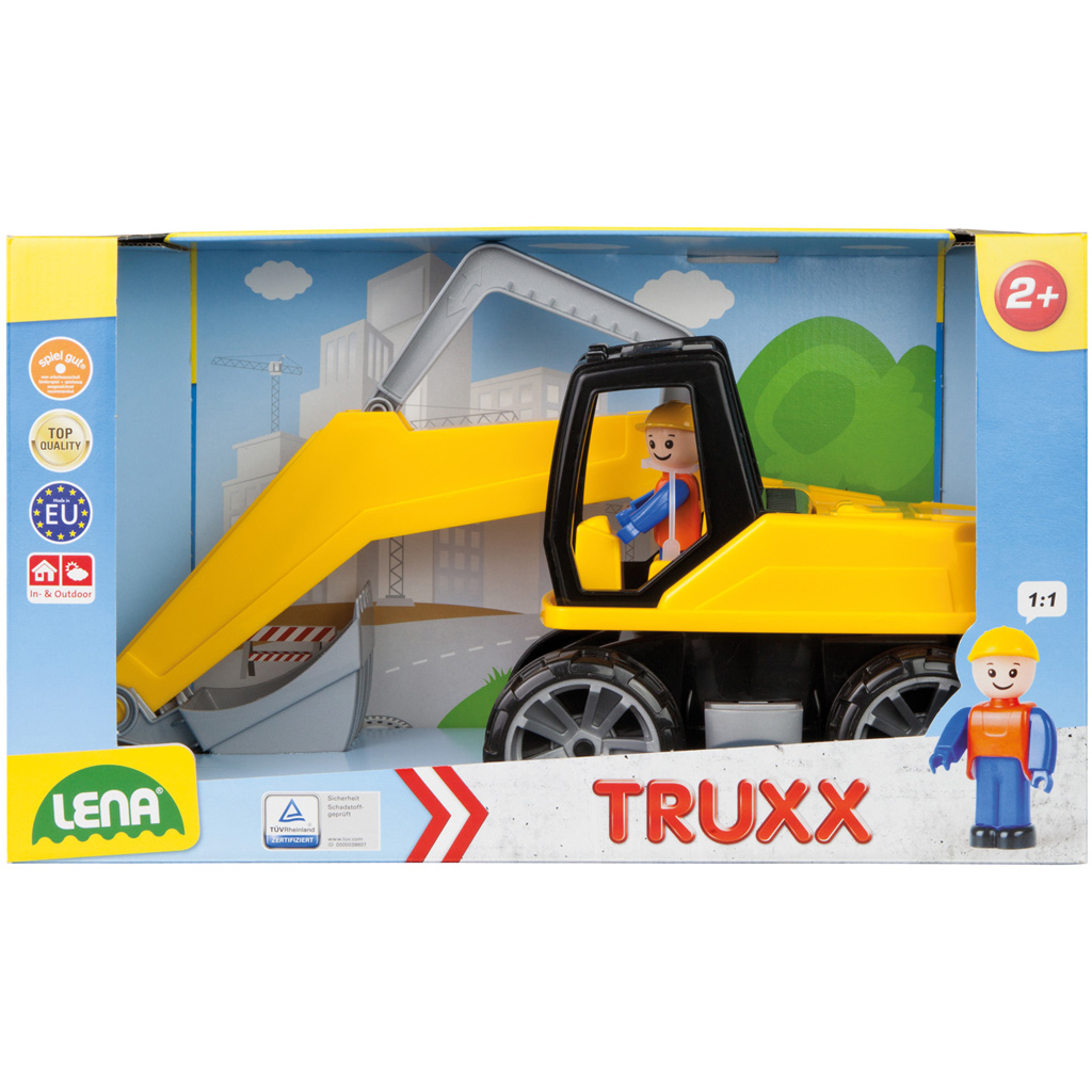 LENA: Truxx kotrógép dobozban 37cm kép 1