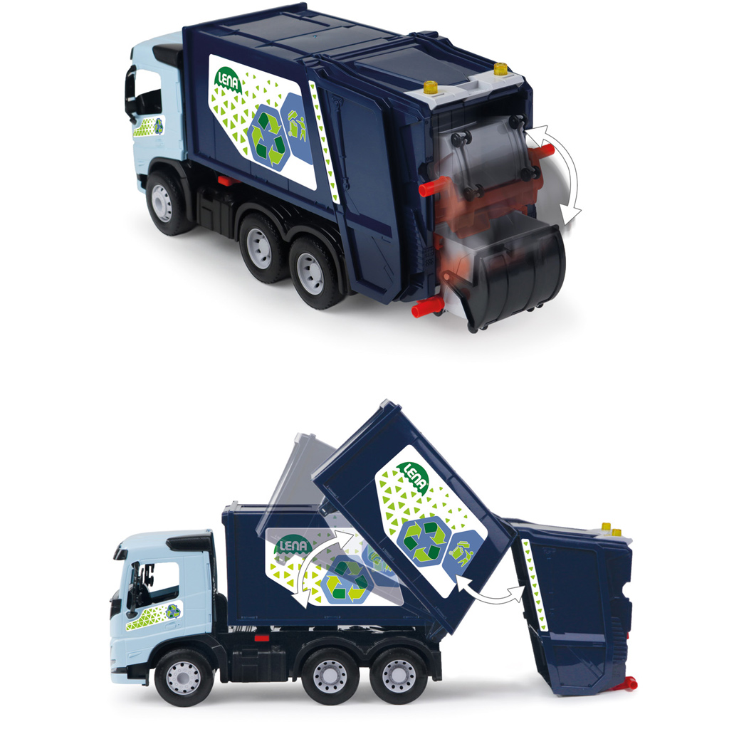 LENA: Worxx Volvo FMX kukásautó dobozos 54cm kép 3