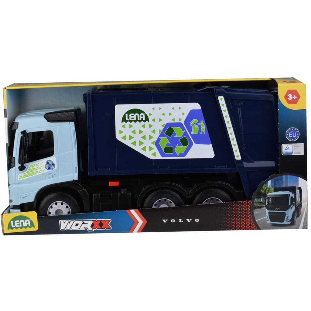 LENA: Worxx Volvo FMX kukásautó dobozos 54cm kép 1