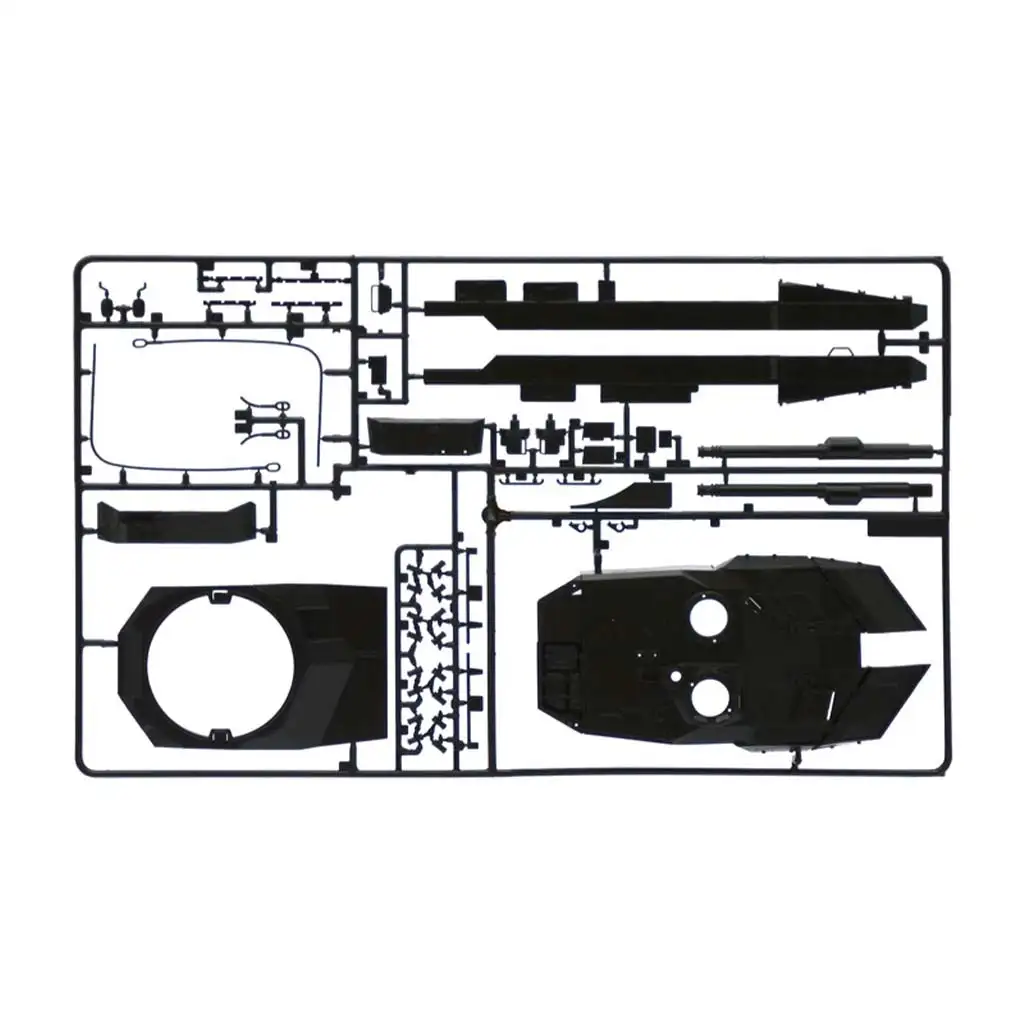 Italeri 1/35 Leopard 2A6 tank makett kép 6