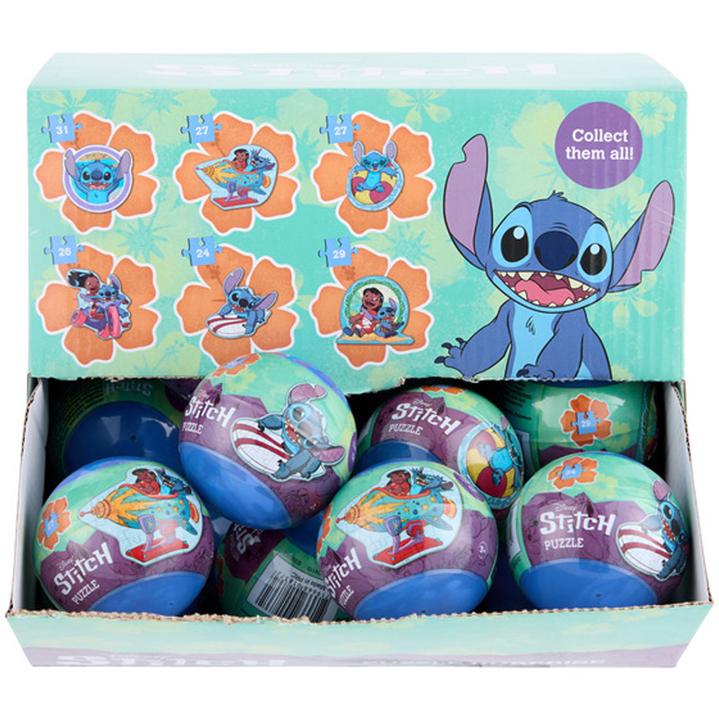 Canenco: Stitch meglepetés puzzle 1db kép 1