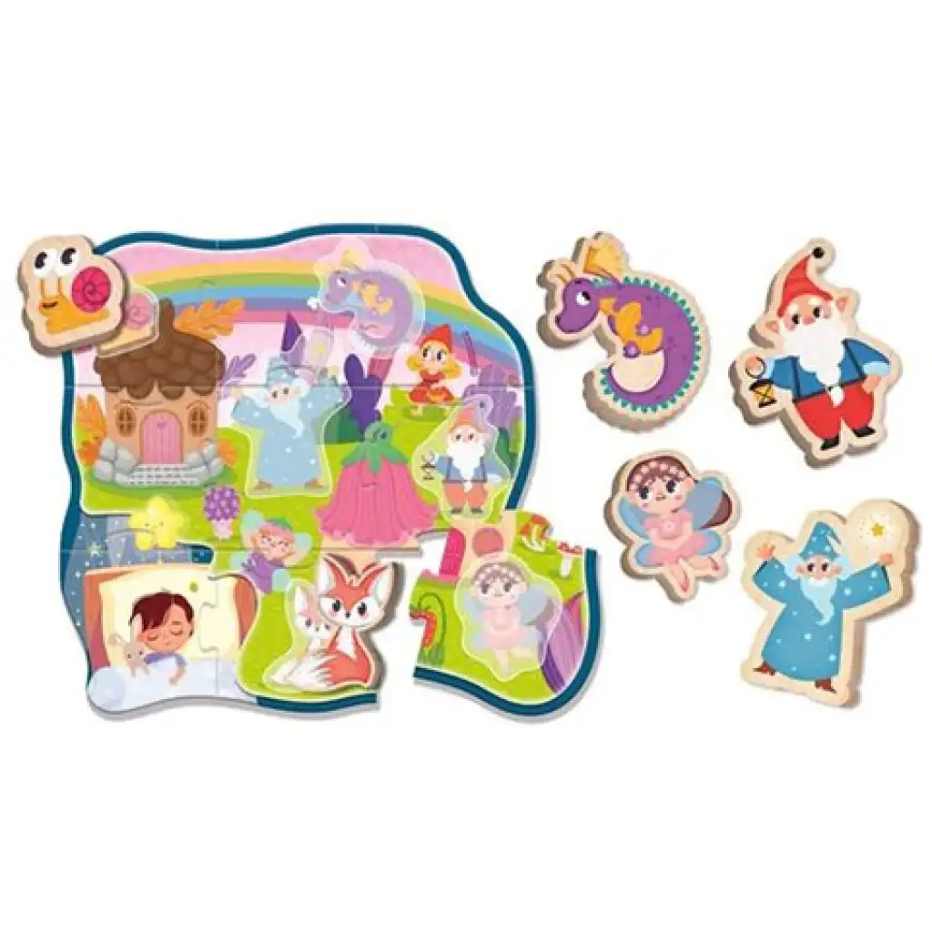 Montessori baby fa puzzle - Álom kép 2