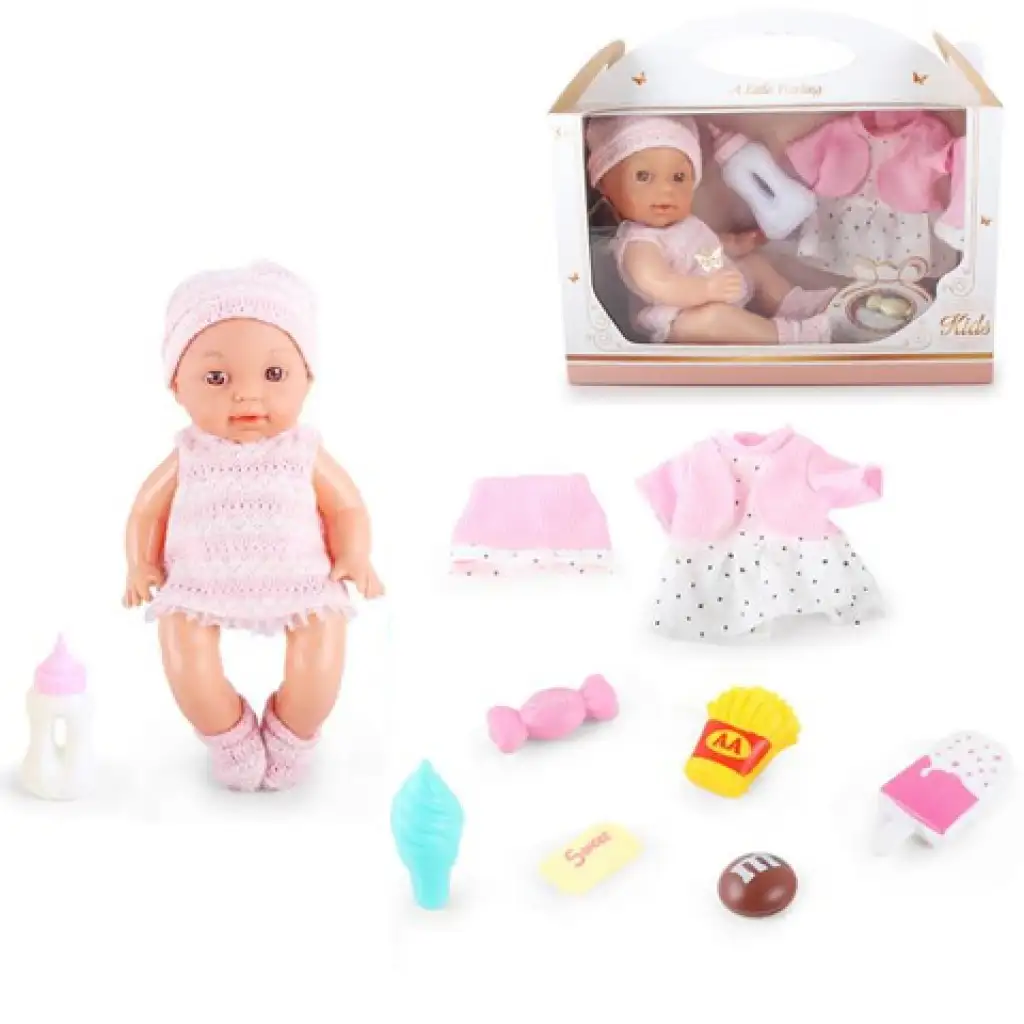 Little Darling baba hanggal és 8db kiegészítővel 30cm kép 1