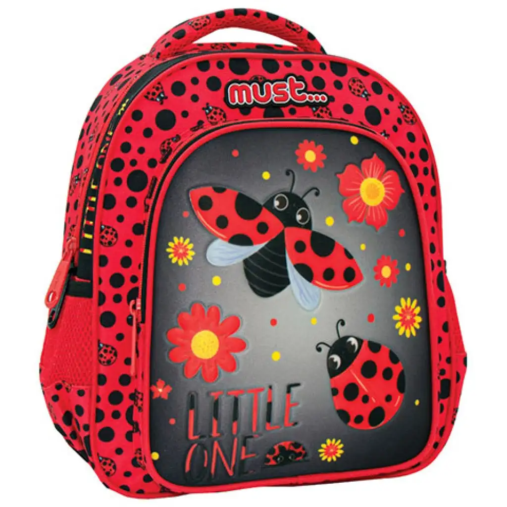 Must: Little One katicabogaras 3D hátizsák 27x10x31 cm kép 1