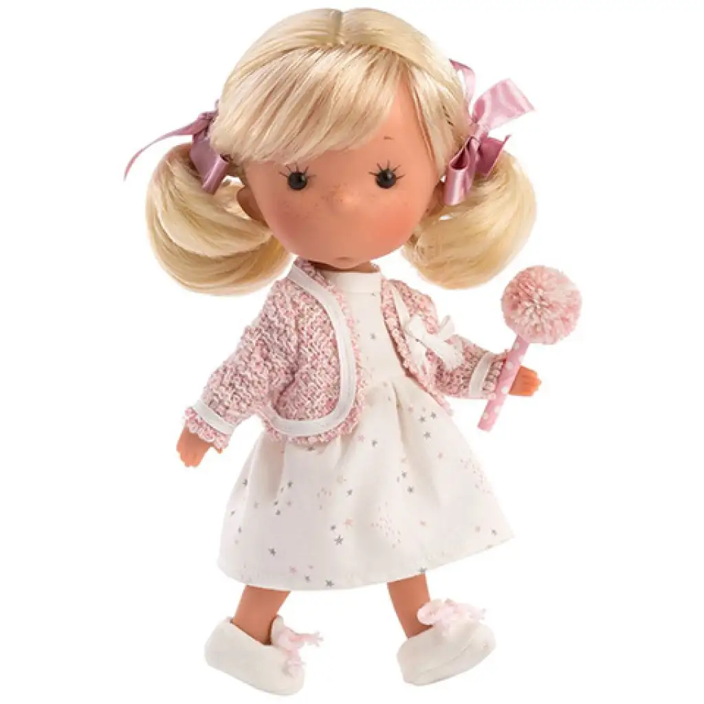 Llorens: Miss Minis Lilly Queen 26cm-es baba nyalókával kép 1