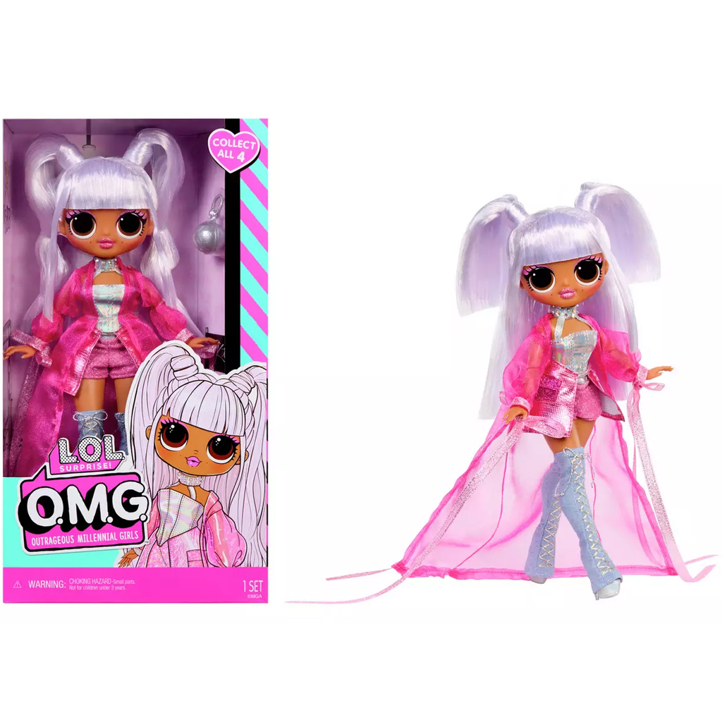 L.O.L. Surprise OMG Kitty K divatbaba kiegészítőkkel kép 1