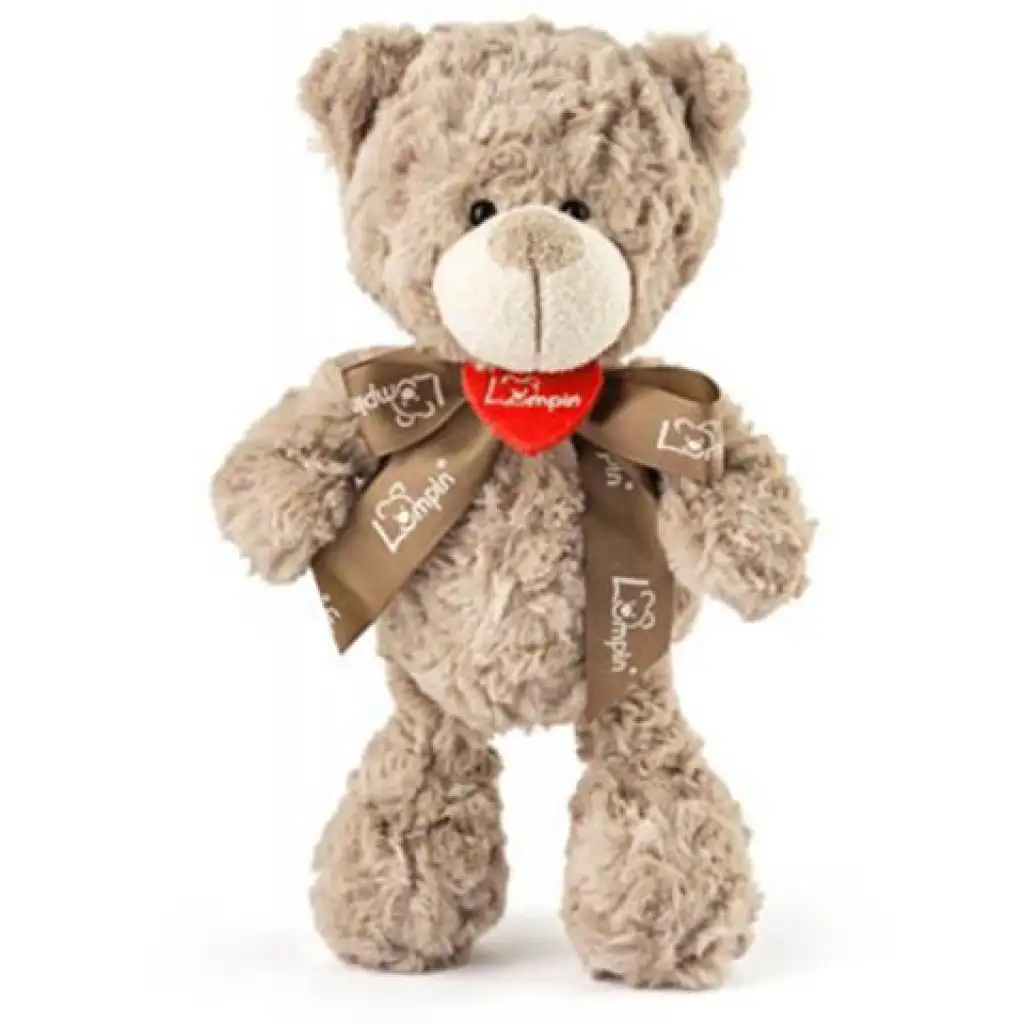 Lumpin plüss Teddy maci nyakkendővel 43cm kép 1