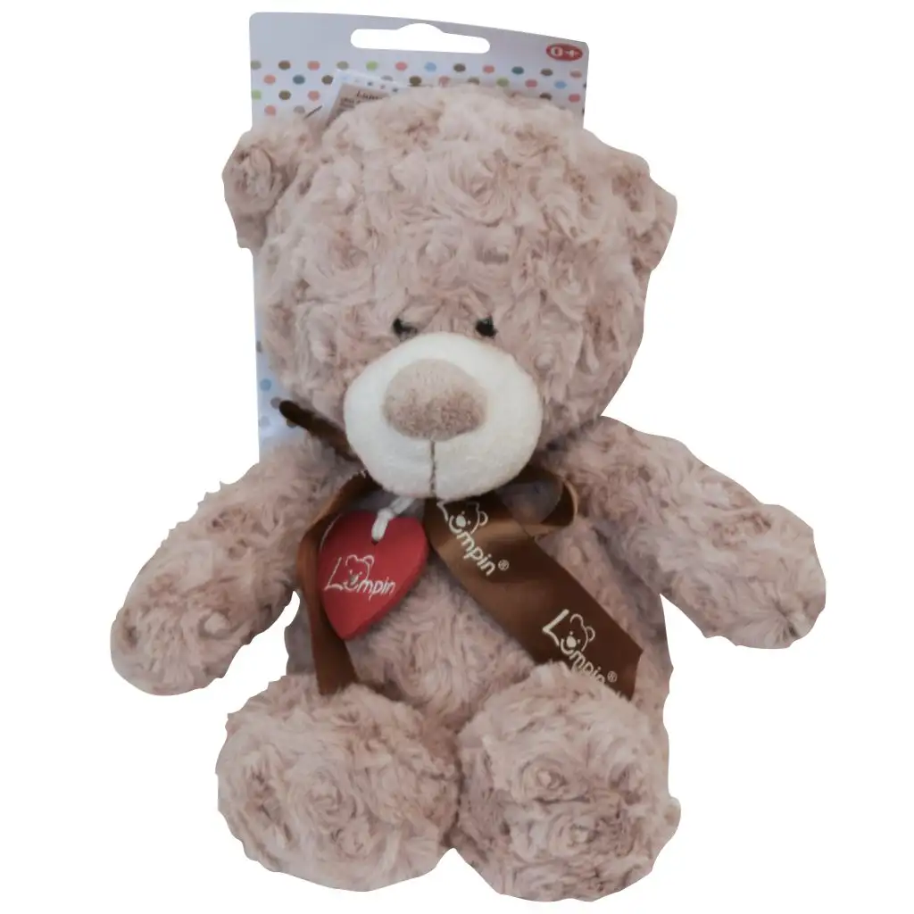 Lumpin plüss Teddy maci nyakkendővel 33cm kép 1