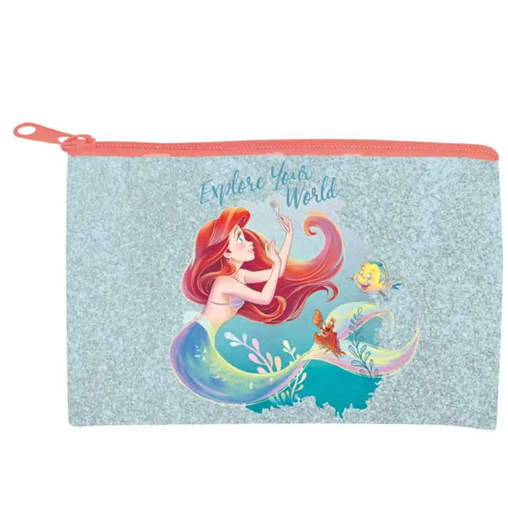 Luna: Disney Hercegnők - Ariel írószer szett PVC táskában kép 2
