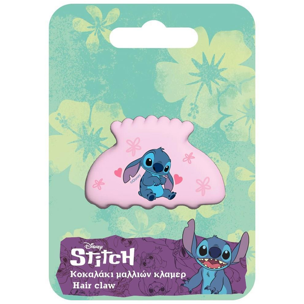 Luna: Lilo & Stitch mintás nagy hajcsat kép 1