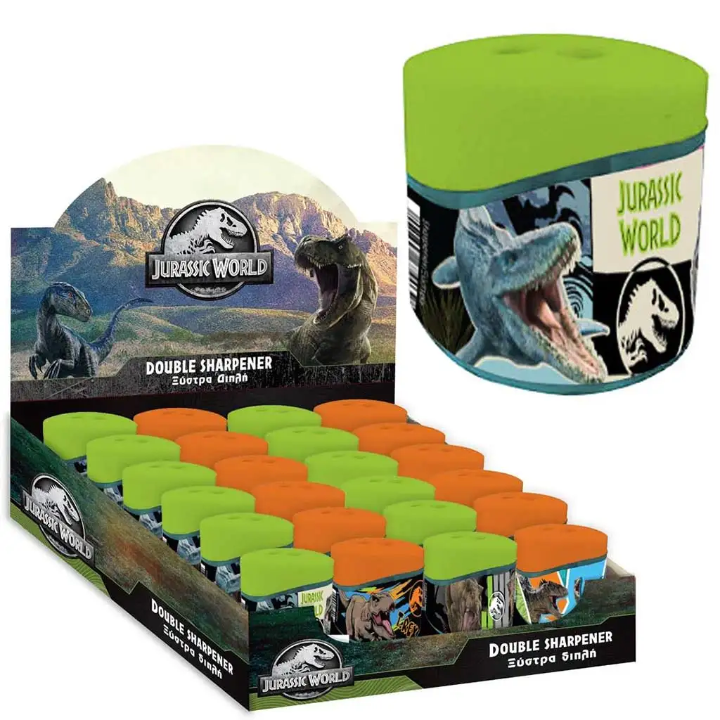 Jurassic World: Mosasaurus kétlyukú tartályos hegyező 1db kép 1