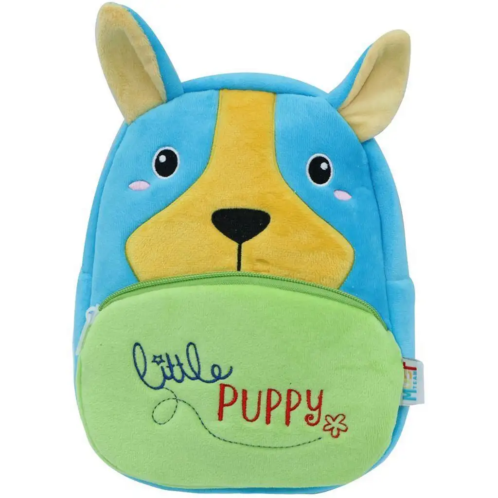 Luna: Must Team Kutyás ovis plüss hátizsák 27x10x24cm kép 1