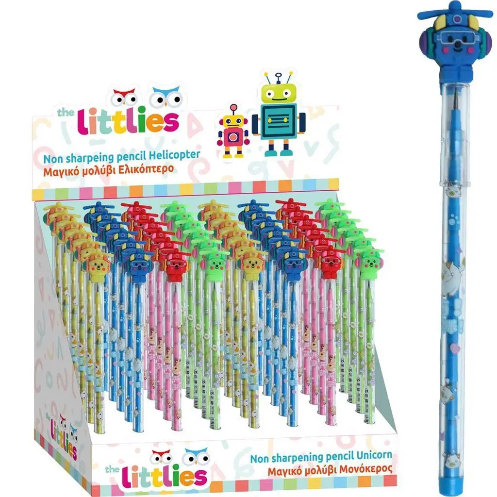 Luna: The Littlies tolóbetétes ceruza helikopteres többféle – 1 db kép 1