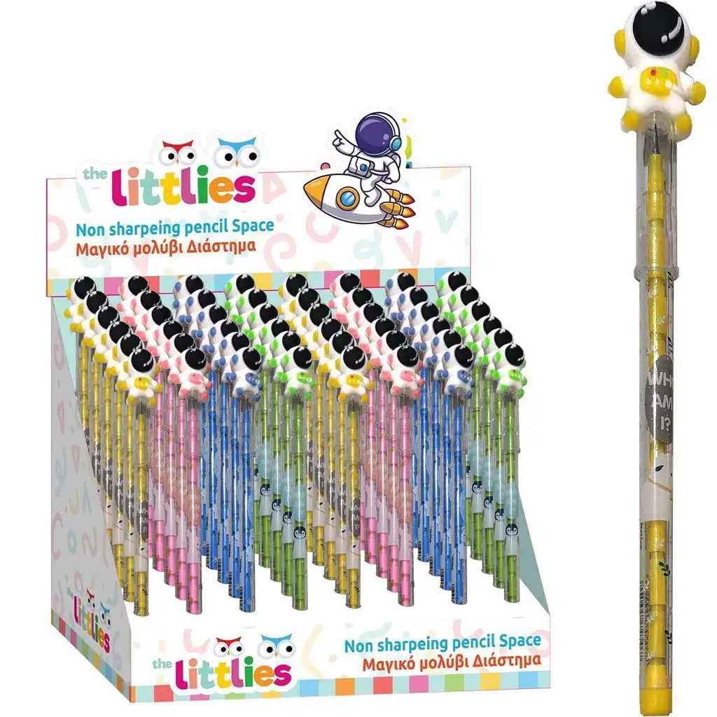 Luna: The Littlies tolóbetétes ceruza űrhajós többféle – 1 db kép 1