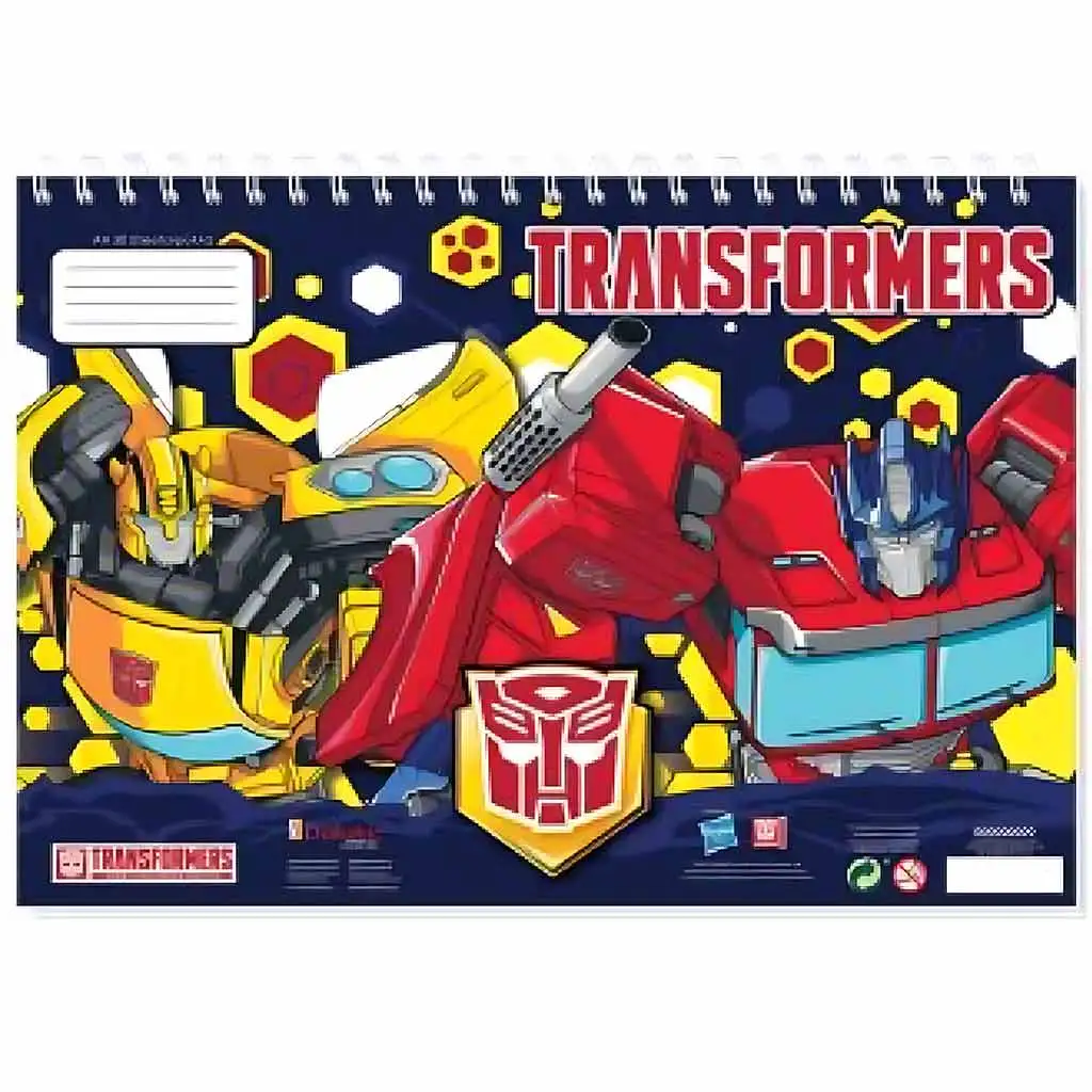 Luna: Transformers vázlatfüzet A4 kétféle változatban 1db kép 1