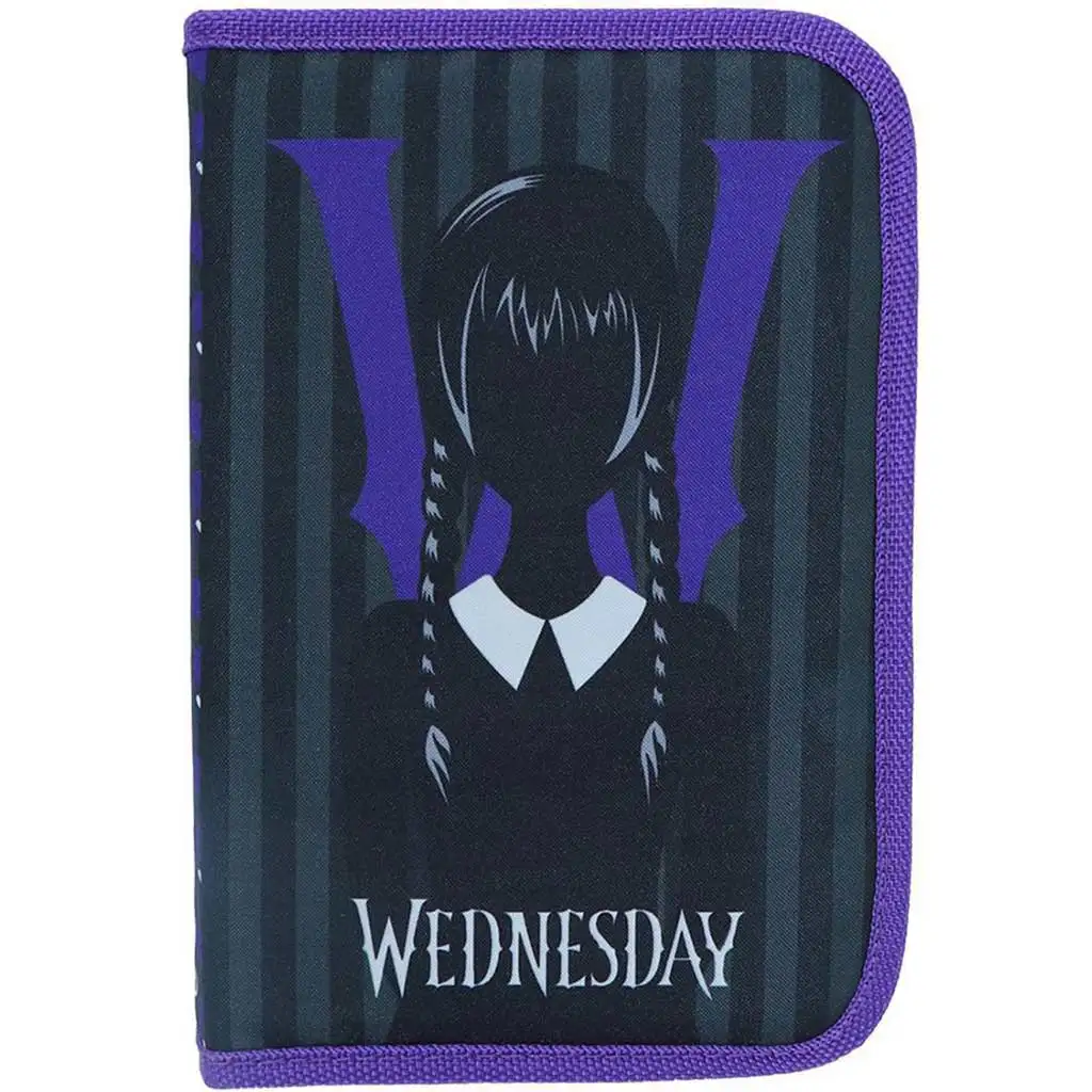 Must: Wednesday kihajtható töltött tolltartó - Netflix kép 1