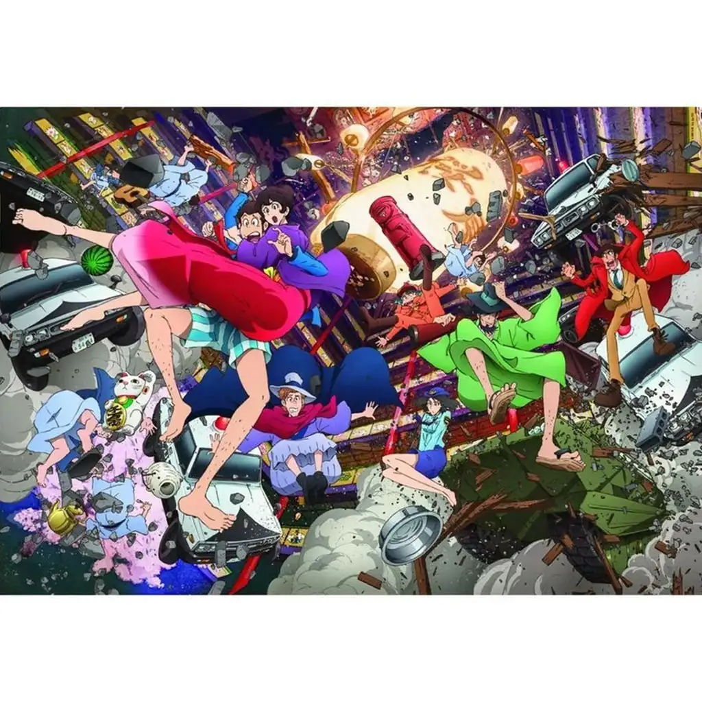 Lupin the 3rd 1500db-os compact puzzle - Clementoni kép 2