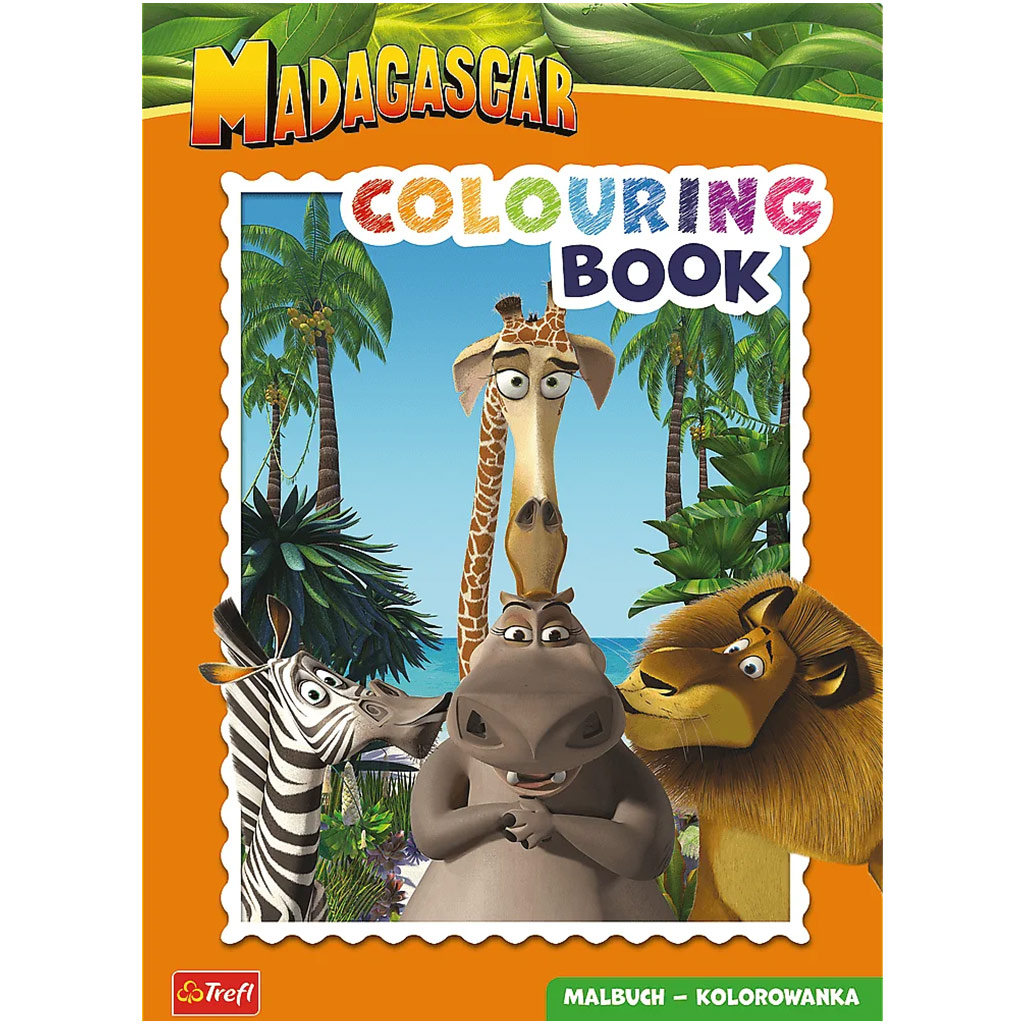 Madagaszkár kifestőkönyv - Trefl kép 1