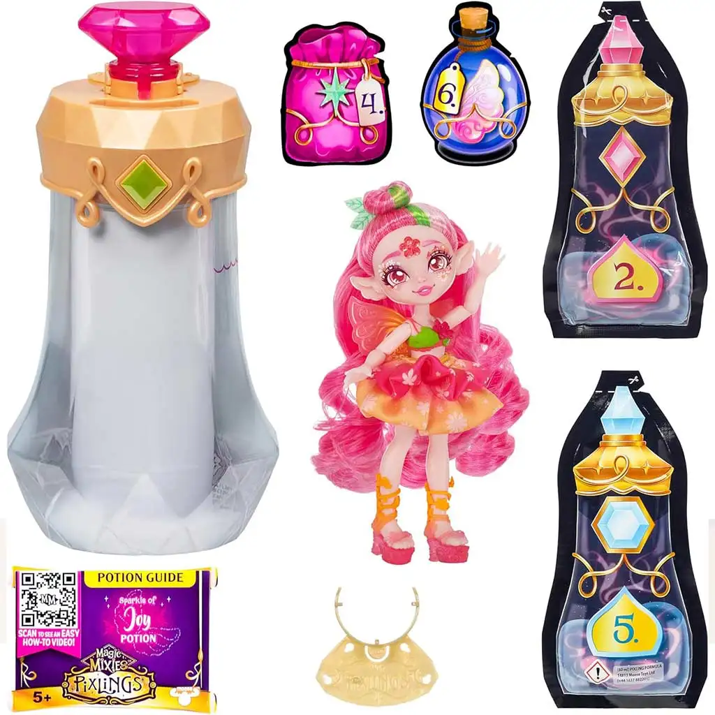 Magic Mixies: Pixlings Faye baba fésülhető hajjal kép 4