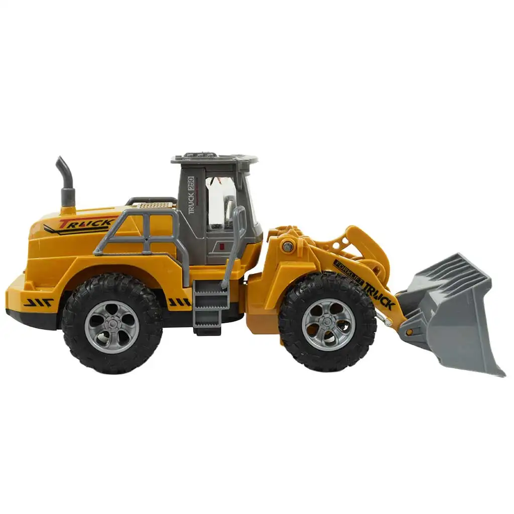 RC Távirányítós buldózer munkagép fényeffektekkel 1/30-as méretarány 22cm kép 2