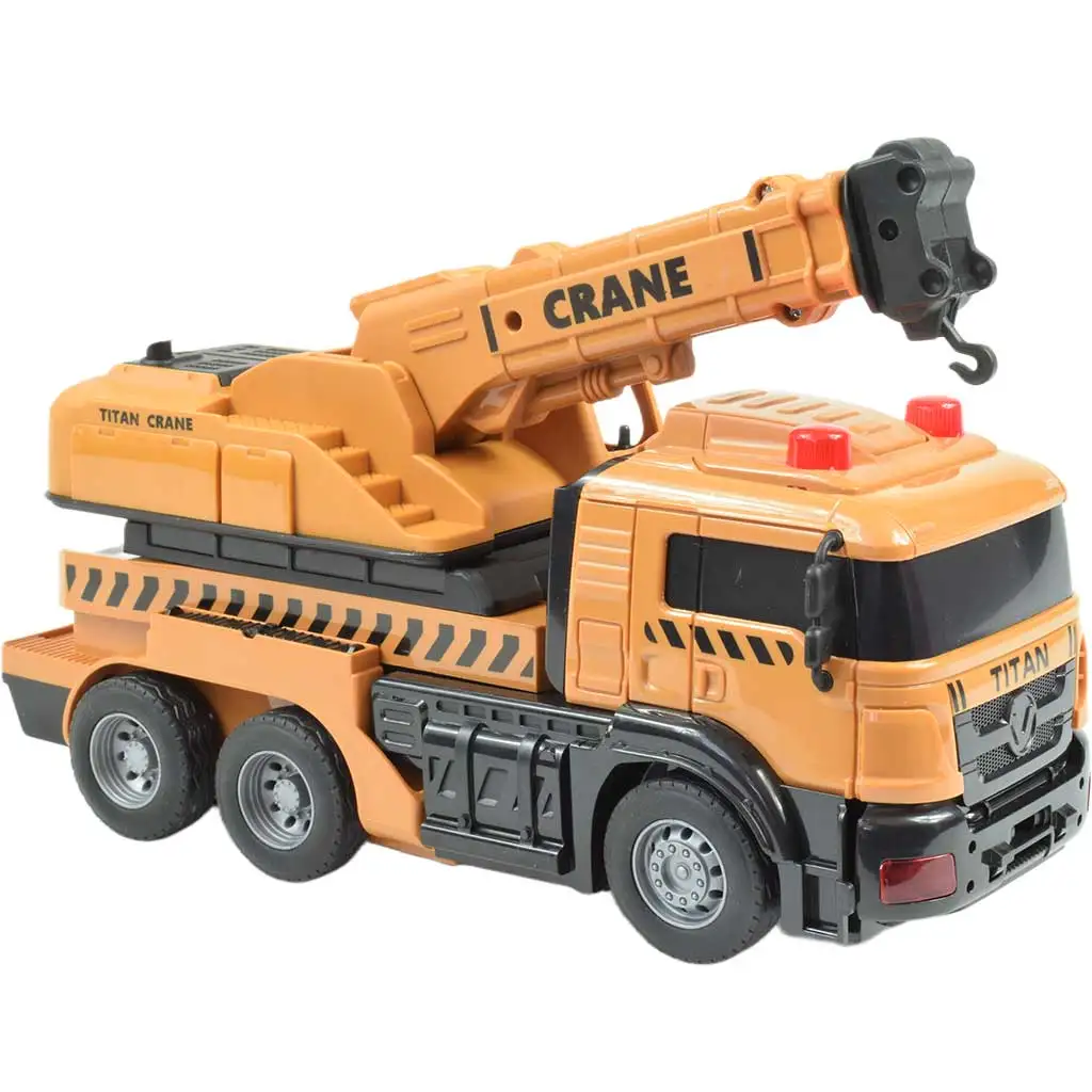 RC Távirányítós Autobot Titan robot átalakuló darus autó 27MHz 26cm kép 2