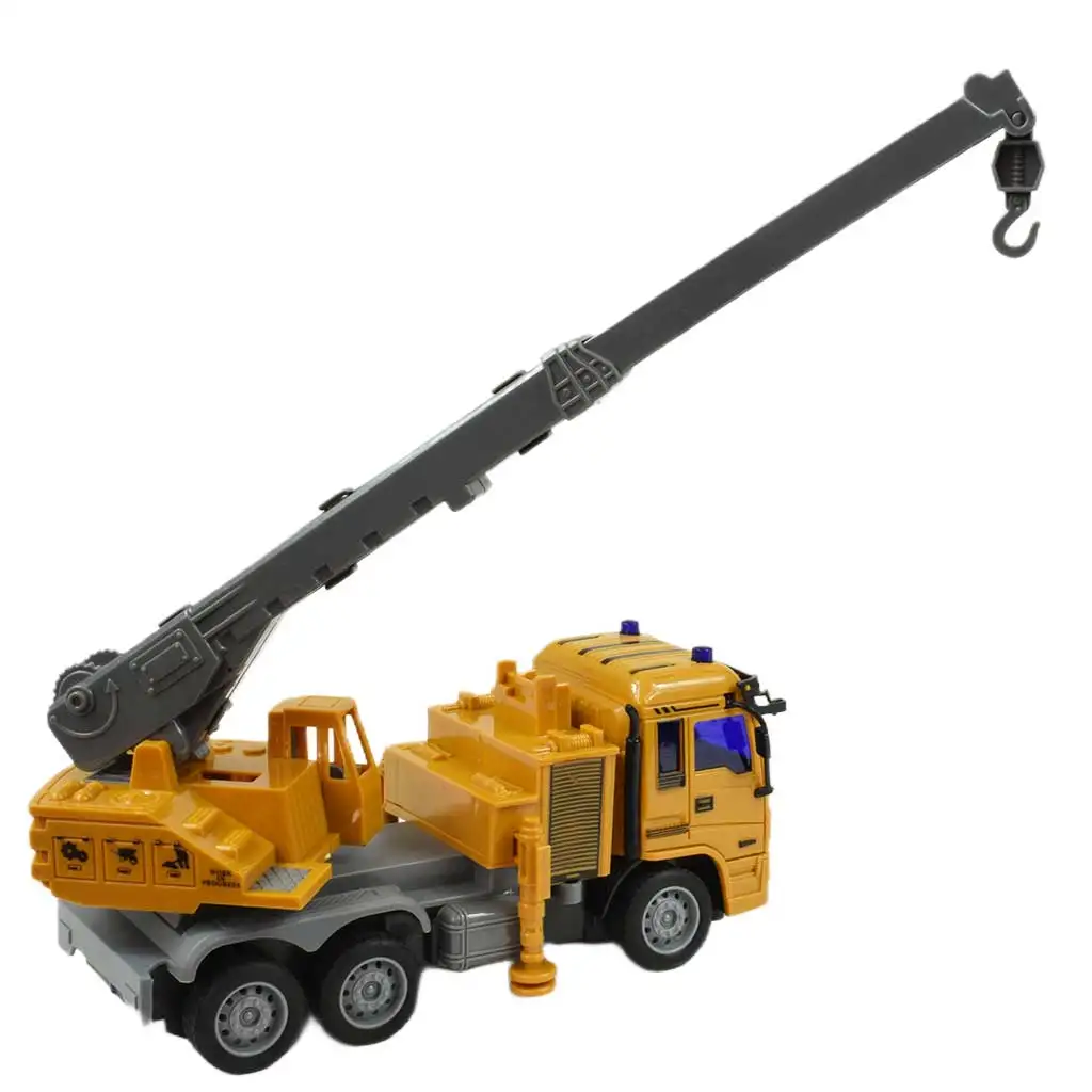 RC Távirányítós Építőipari teherautó fény effektekkel 27MHz 20cm többféle változatban 1db kép 8