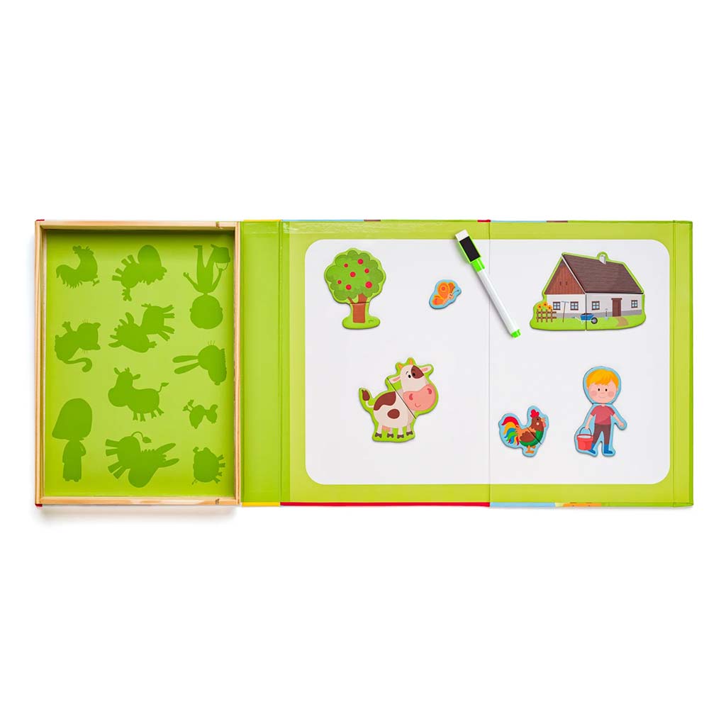 Mágneses kirakó dobozban - Farm - Woodyland kép 3