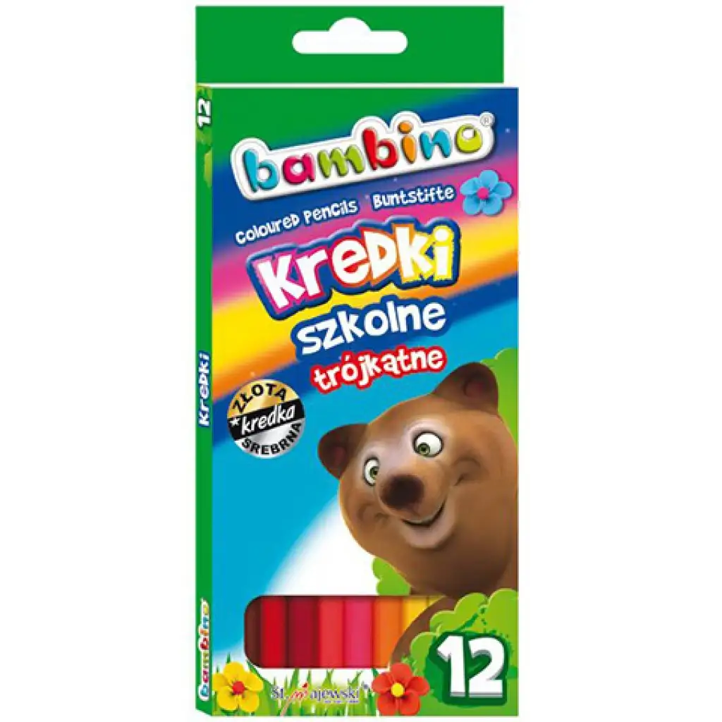 Bambino: Háromszögletű színesceruza készlet 12db kép 1
