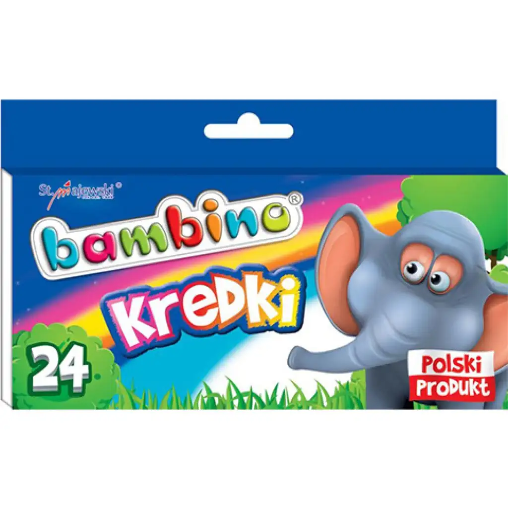 Bambino: Prémium színes zsírkréta 24db-os szett kép 1