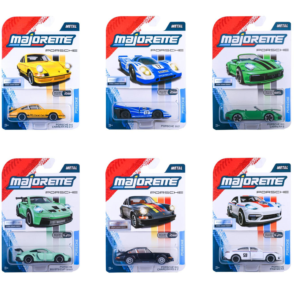 Majorette: Porsche prémium kisautó többféle változatban 1db - Simba Toys kép 1