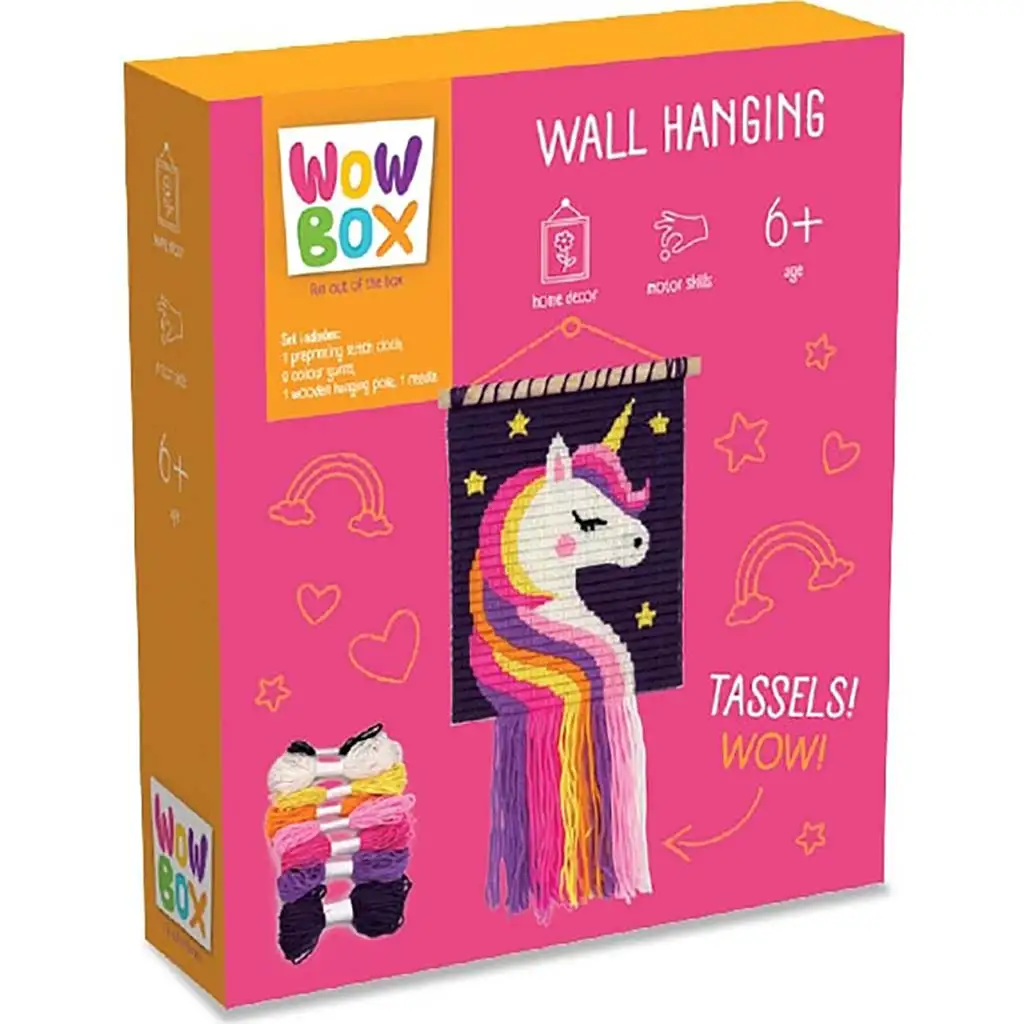 WowBox: Makramé Faldísz - Unikornis kép 1