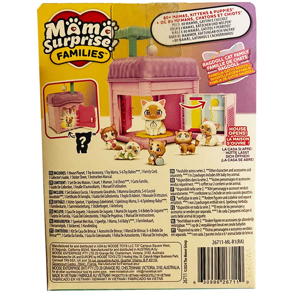 Little Live Pets: Mama Surprise Cica család kép 2