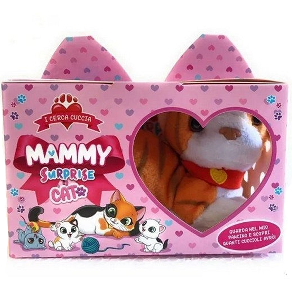 Mammy mini meglepetés plüss cica 1db kép 2