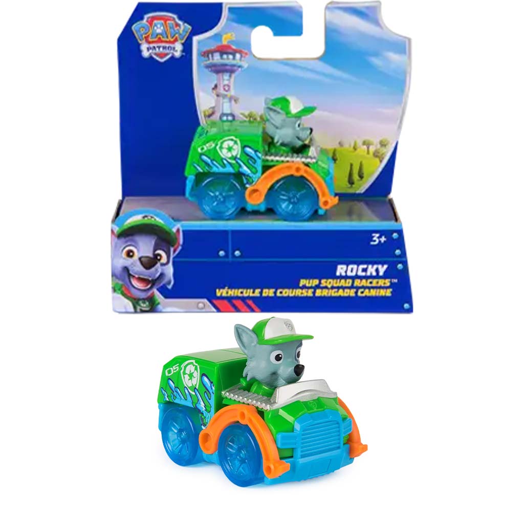 Mancs Őrjárat: Pup Squad Racers - Mini Rocky járműve - Spin Master kép 1