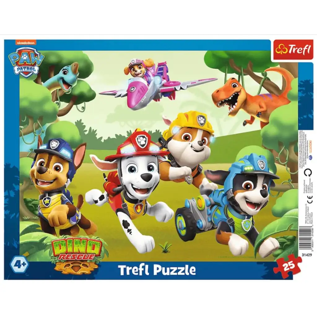 Mancs őrjárat 24db-os keretes puzzle - Trefl kép 1