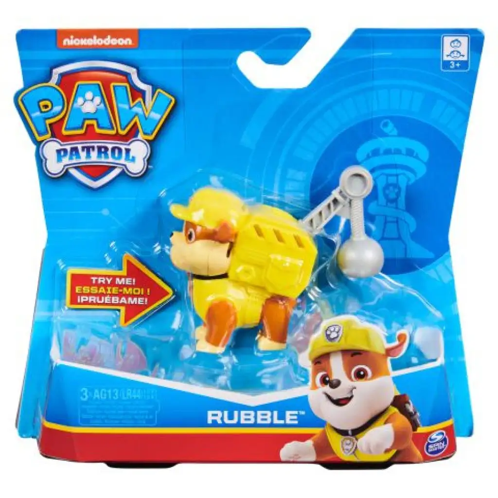 Mancs őrjárat: Action Pack Rubble játékfigura funkcióval - Spin Master kép 1
