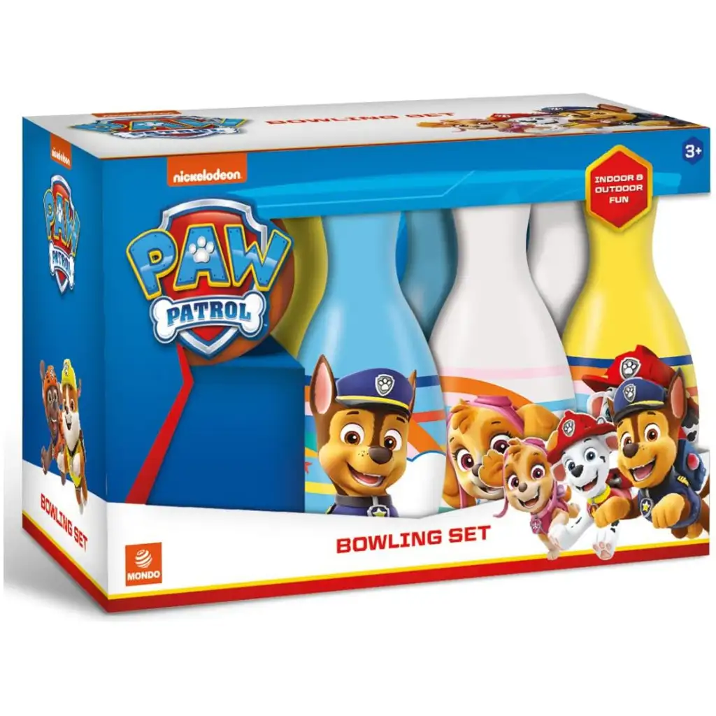 Mancs Őrjárat bowling szett 6db bábuval - Mondo Toys kép 1