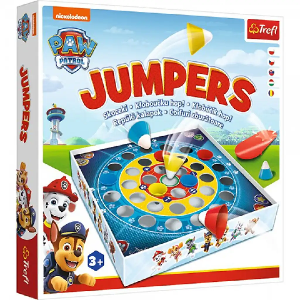 Mancs őrjárat Jumpers társasjáték - Trefl kép 1