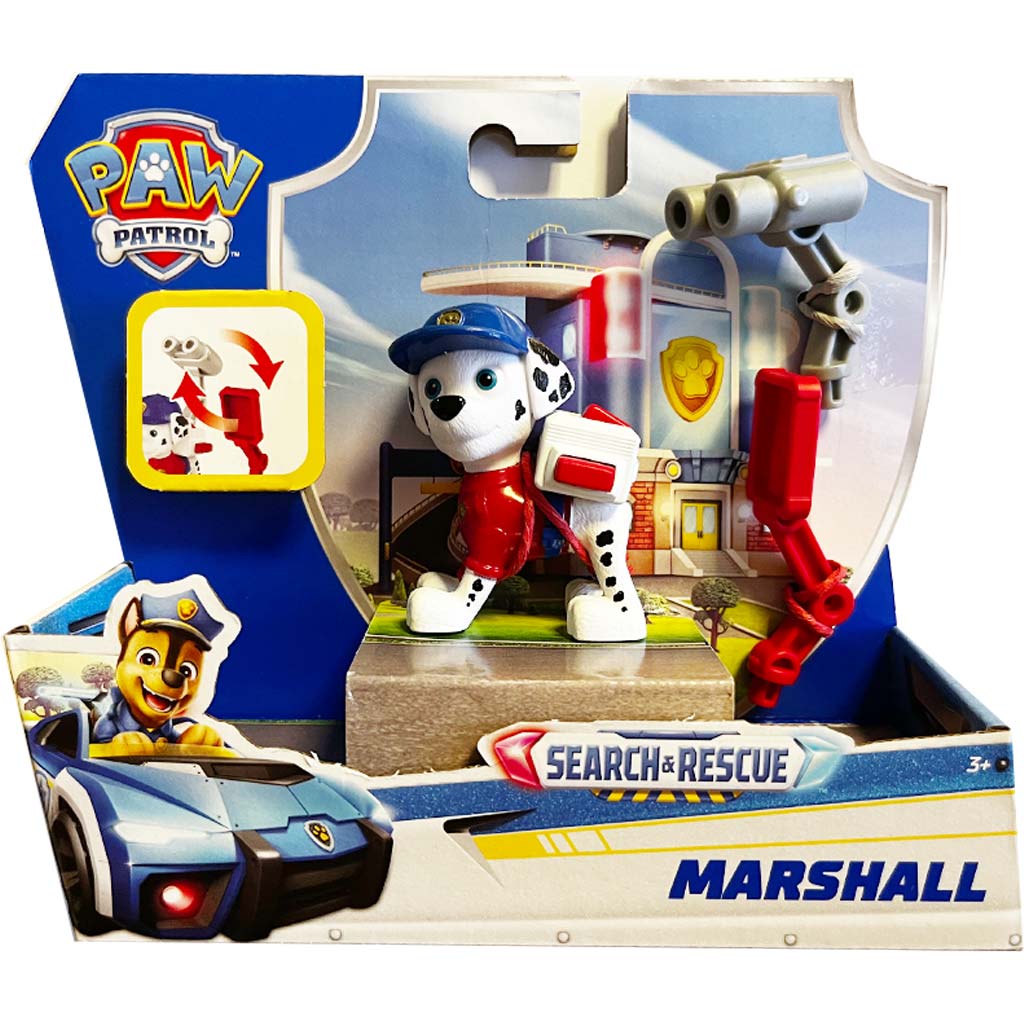 Mancs Őrjárat: Search & Rescue Marshall kutyus kiegészítőkkel - Spin Master kép 1