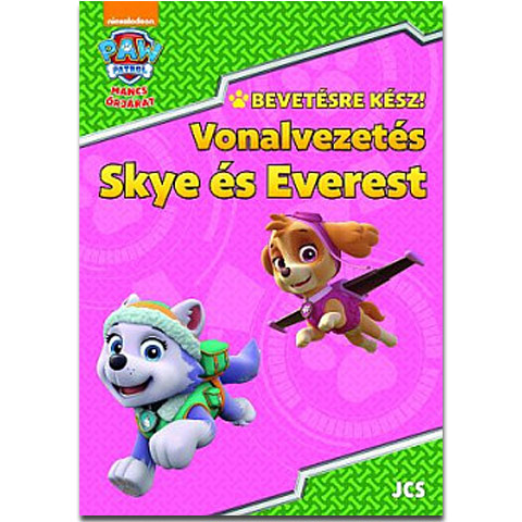 Mancs Őrjárat: Vonalvezetés - Everest és Skye foglalkoztató füzet kép 1