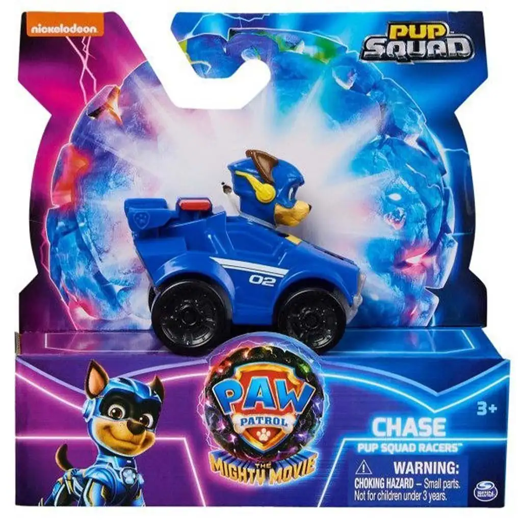 Mancs Őrjárat A Szuperfilm: Pup Squad Racers Chase minifigura járművel - Spin Master kép 1