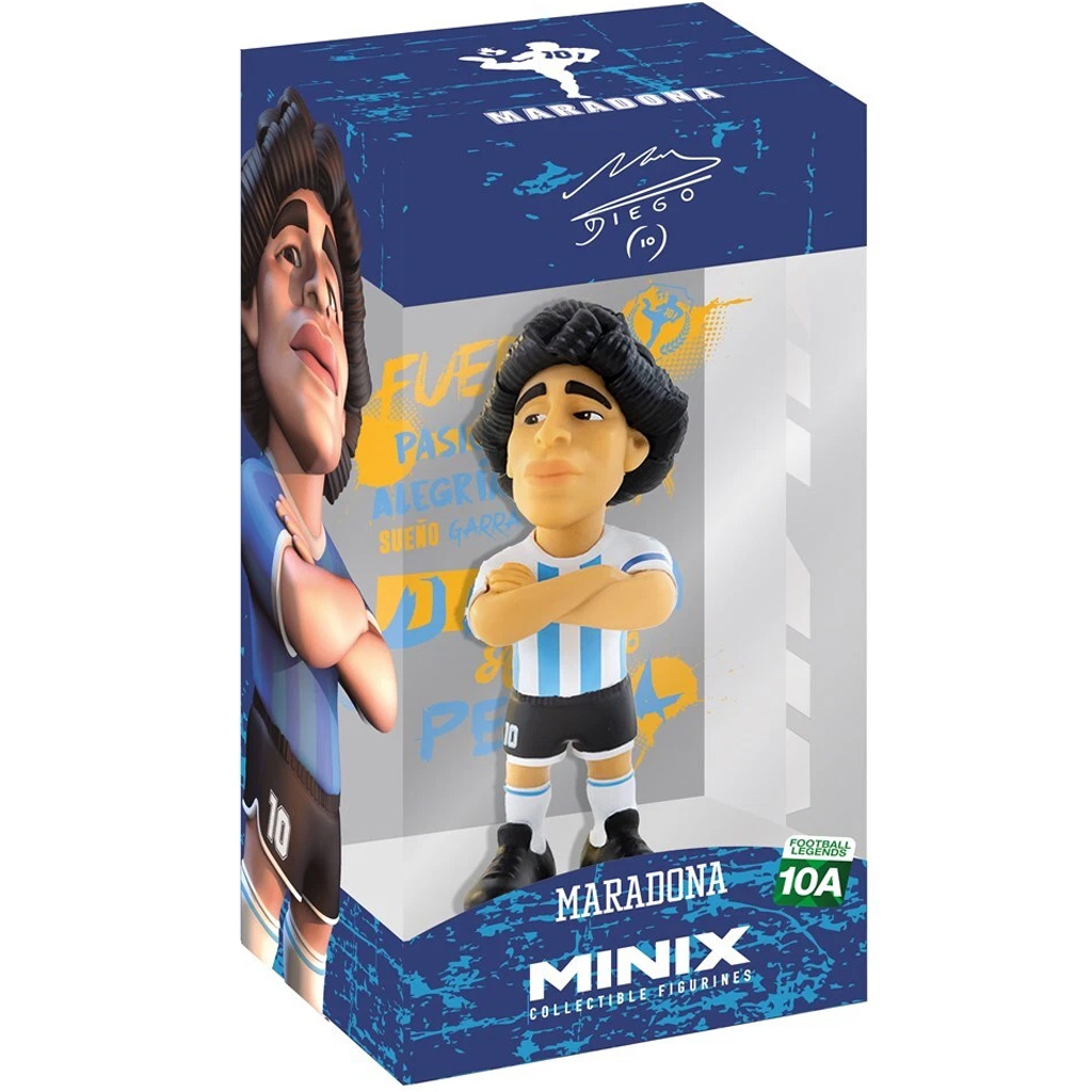 Minix: Argentina - Maradona focista akciófigura 12cm kép 1