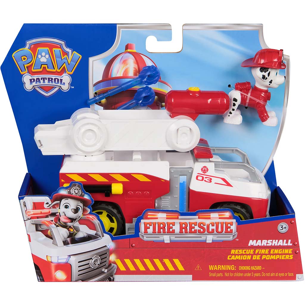 Mancs Őrjárat Fire Rescue: Marshall járműve - Spin Master kép 1